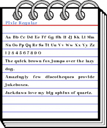 Pixie Regular Font