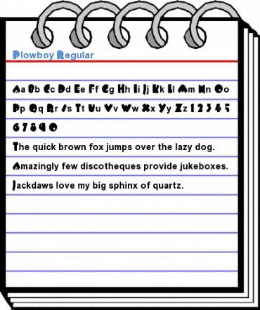 Plowboy Regular Font