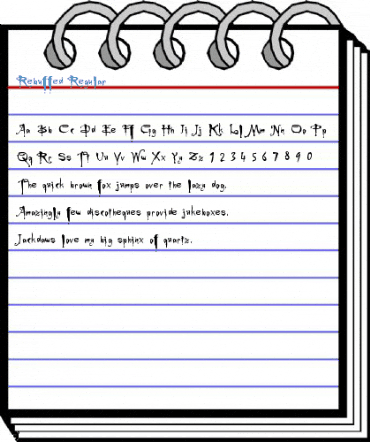 Rebuffed Regular Font