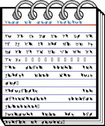 Redd or dedd Regular Font