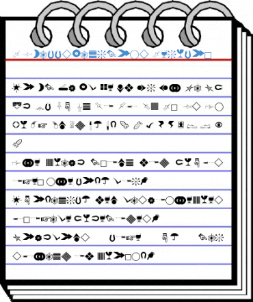 RSBillsDingbats Regular Font