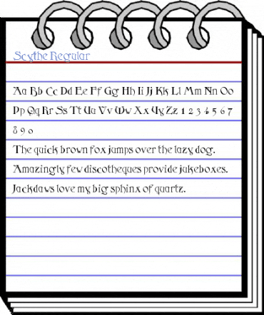 Scythe Font