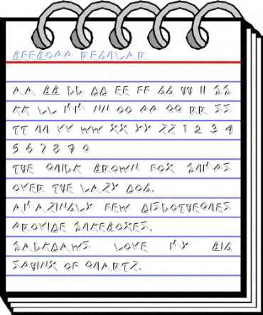 BeeBopp Regular Font