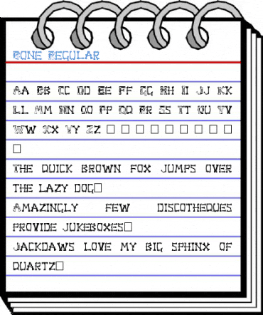 Bone Regular Font