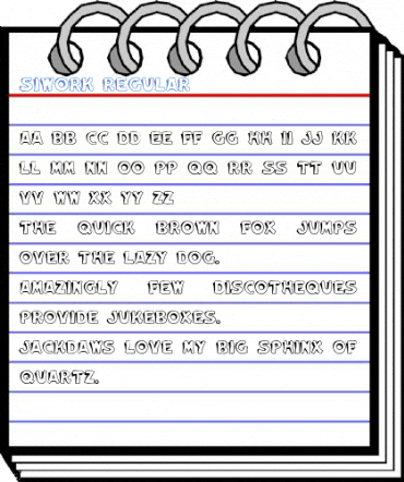 Siwork Regular Font