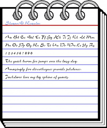 SloganD Regular Font