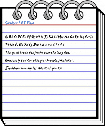 Smudger LET Plain Font