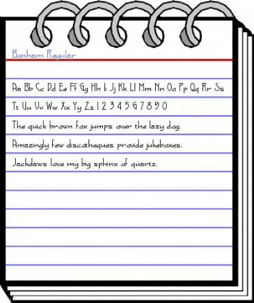 Bonham Regular Font