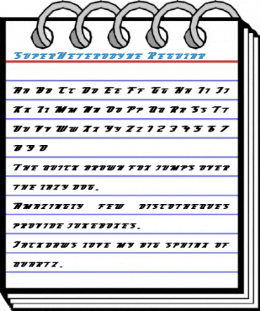SuperHeterodyne Regular Font
