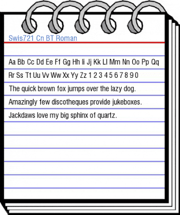 Swis721 Cn BT Font