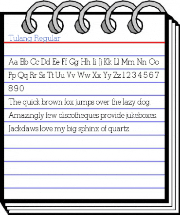 Tulang Regular Font