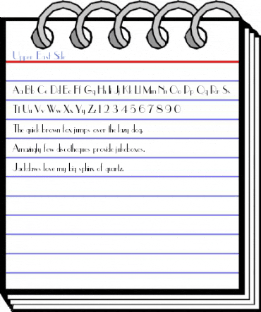 Upper East Side Font