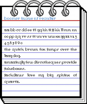 Boomer Ingue NF Regular Font