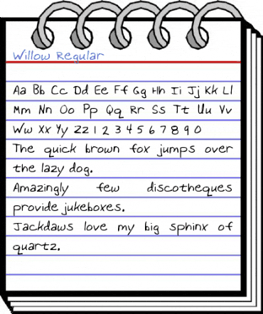 Willow Regular Font