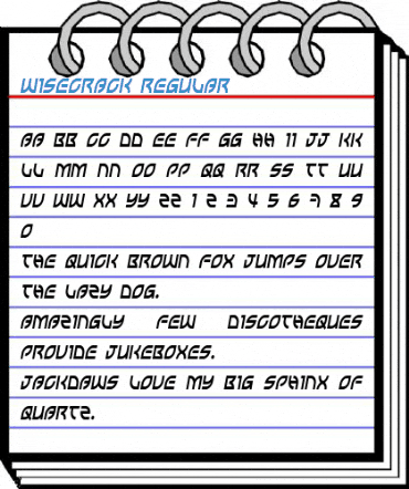 Wisecrack Regular Font