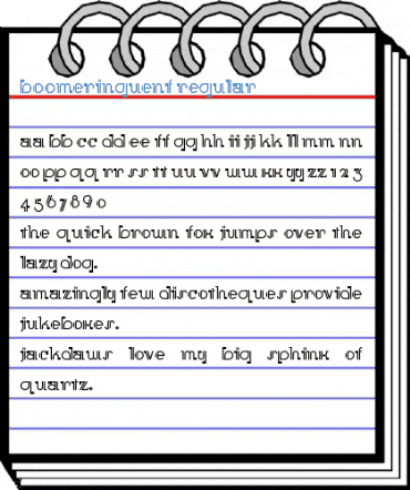 BooMeringueNF Regular Font