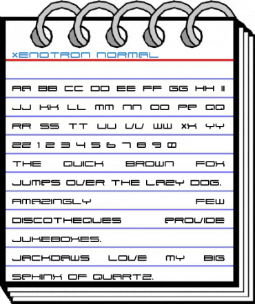 Xenotron Font