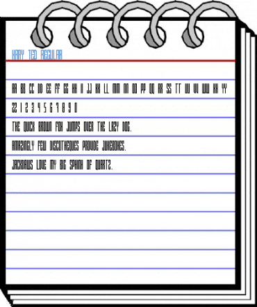Xray Ted Regular Font