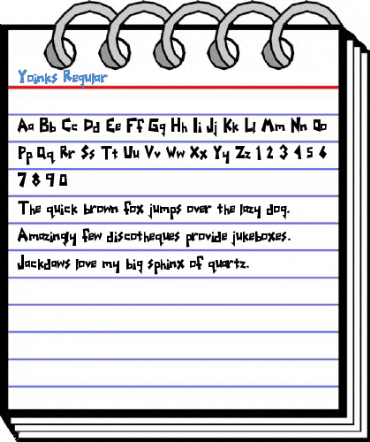 Yoinks Regular Font