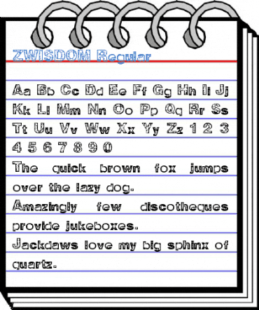 ZWISDOM Regular Font