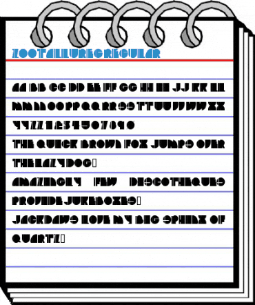 ZootAllures Regular Font