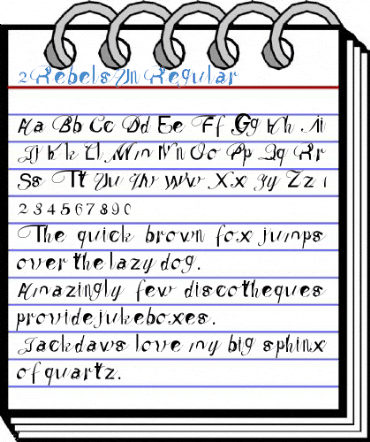 2RebelsUn Regular Font