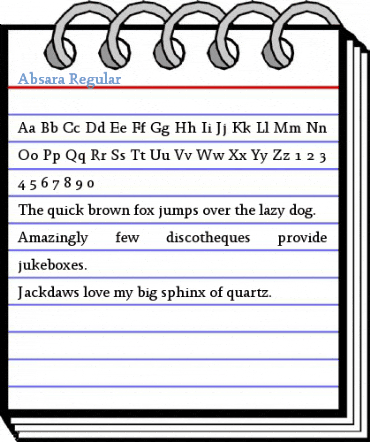 Absara Regular Font
