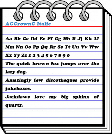 AGCrownC Font