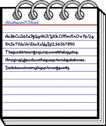 AirstreamNF Bold Font