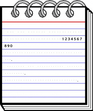 AlexonBoldTab Regular Font