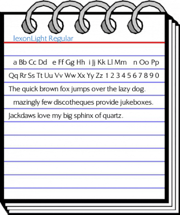AlexonLight Regular Font
