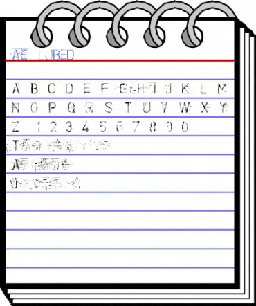 AlliedEngine LUBED Font