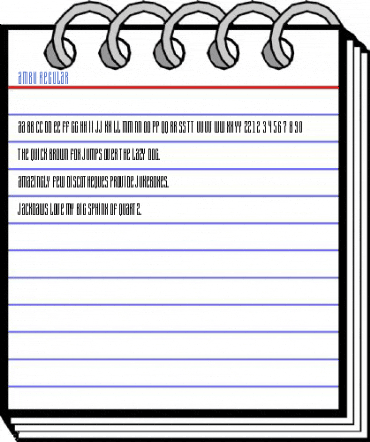 Ambu Regular Font
