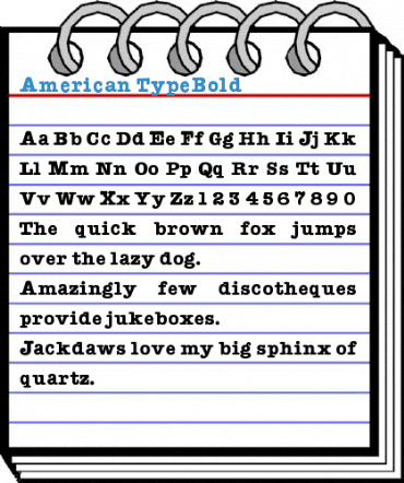 American Font