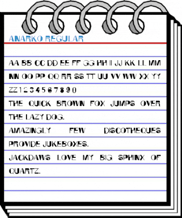 Anarko Regular Font
