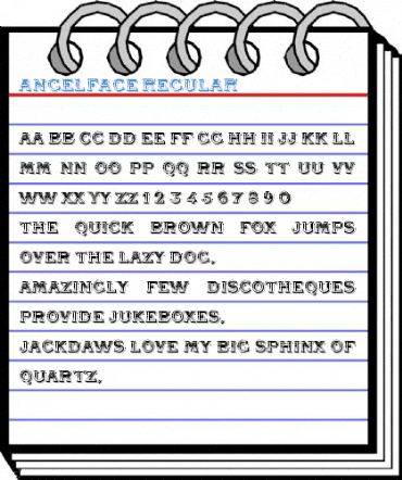 Angelface Regular Font