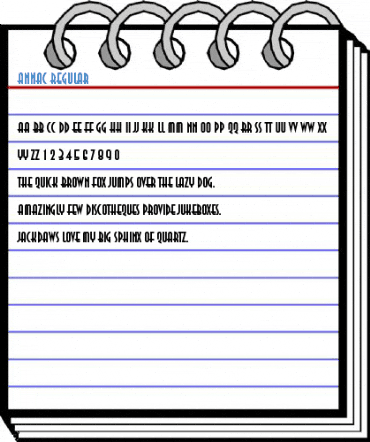 AnnaC Regular Font