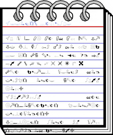 Arrows2 Regular Font