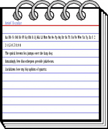 ArsisC Regular Font