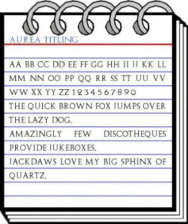 Aurea Titling Font