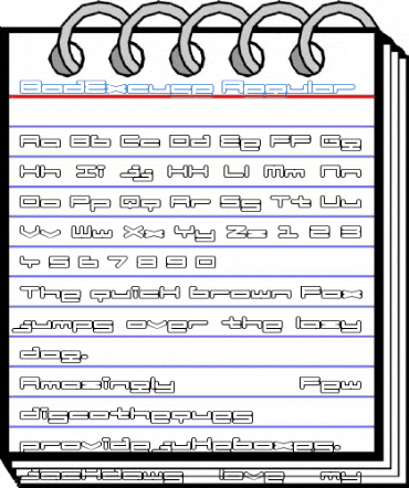 BadExcuse Regular Font