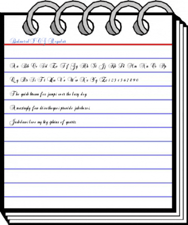 BalmoralICG Regular Font