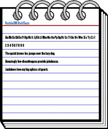 BarbieOM BoldSans Font
