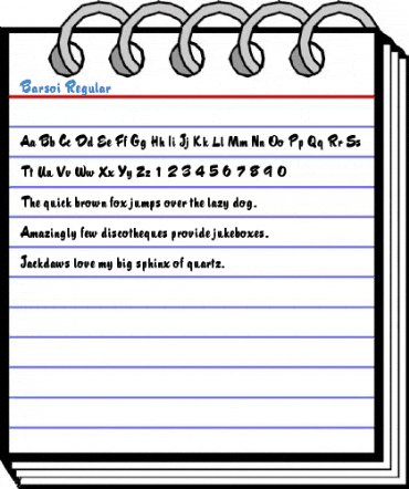 Barsoi Regular Font