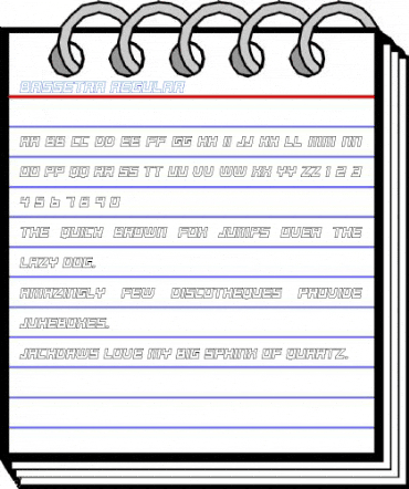 BassetRR Regular Font