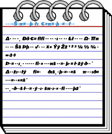 Bau-SuperItalicExpert Regular Font
