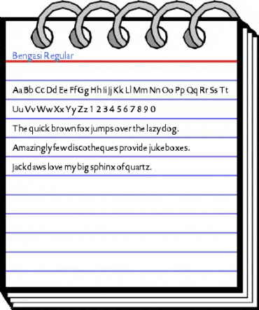 Bengasi Regular Font