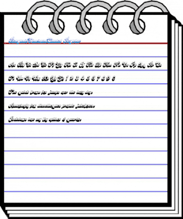 BenguaitCharismaShaded Regular Font