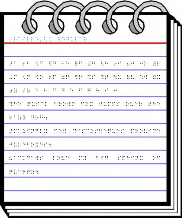 Braille-HC Regular Font