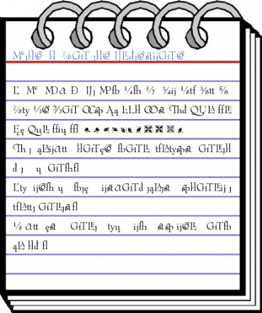 Bernhard Modern Extension Font